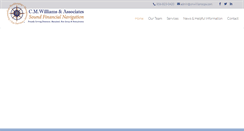 Desktop Screenshot of cmwilliamscpa.com